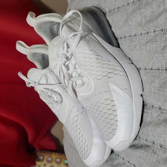 Max 270s Women\u0026#039;s Air Max 270 White Triple White Nike 270 White On Feet All White Nike Air Max 270s